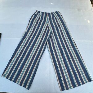 O’Neill Capri Stripped Pants Wide Leg Women’s Sz 26